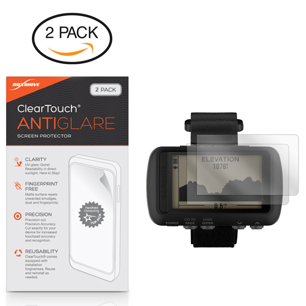 ClearTouch Anti-Glare (2-Pack) - Garmin Foretrex 601 Screen Protector