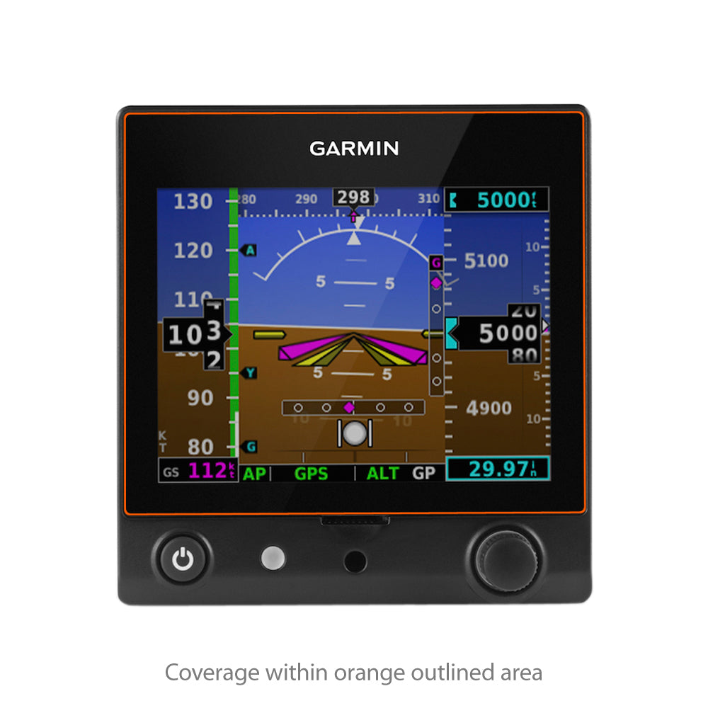 ClearTouch Anti-Glare (2-Pack) - Garmin G5 Electronic Flight Instrument Screen Protector