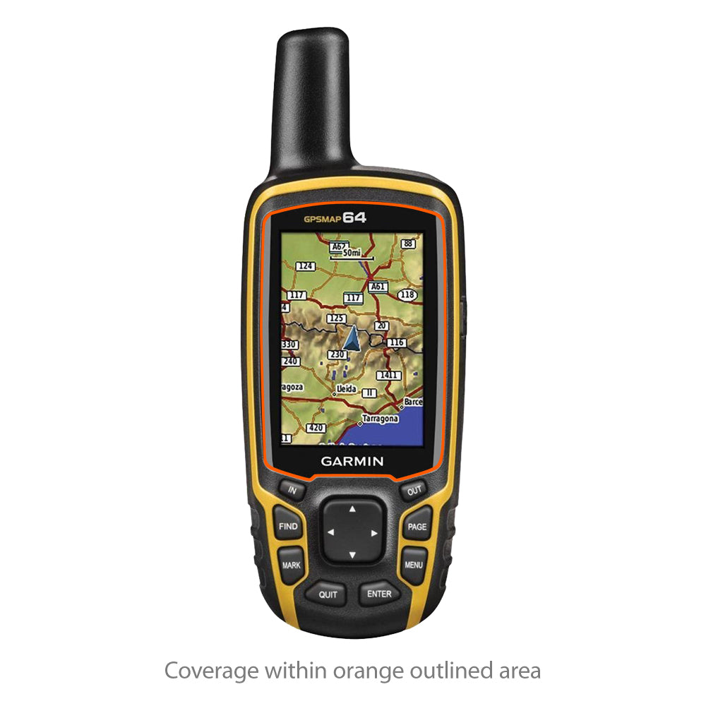ClearTouch Crystal (2-Pack) - Garmin GPSMAP 64 Screen Protector