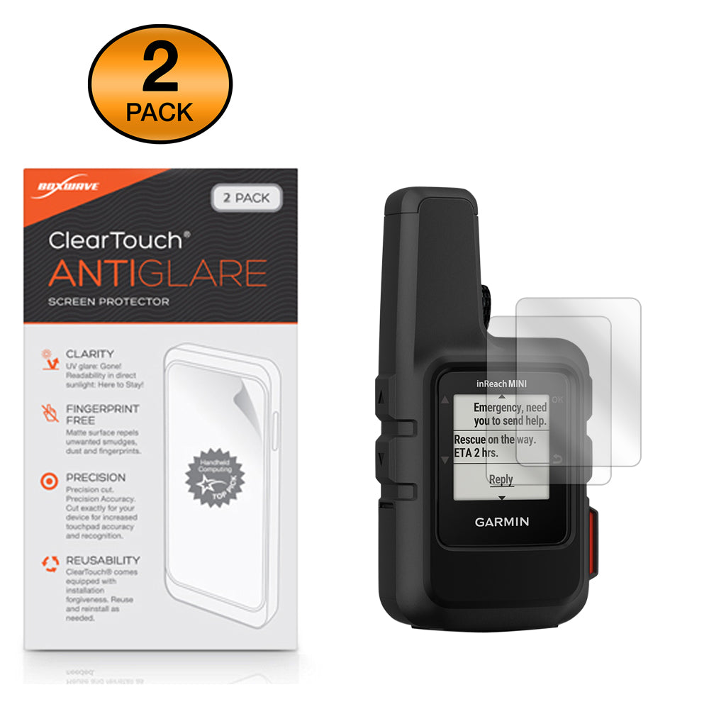 ClearTouch Anti-Glare (2-Pack) - Garmin inReach Mini Screen Protector