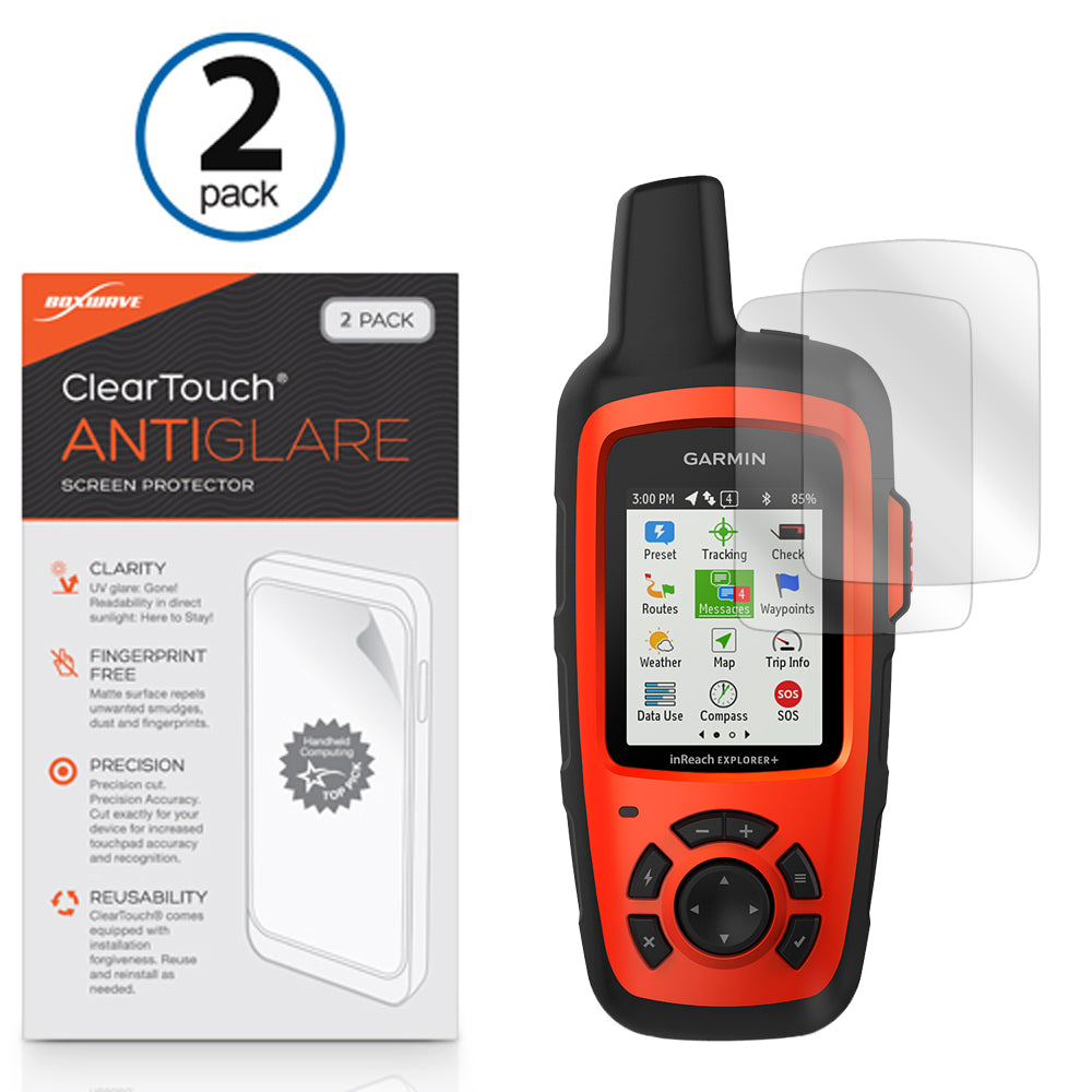 ClearTouch Anti-Glare (2-Pack) - Garmin inReach Explorer+ Screen Protector