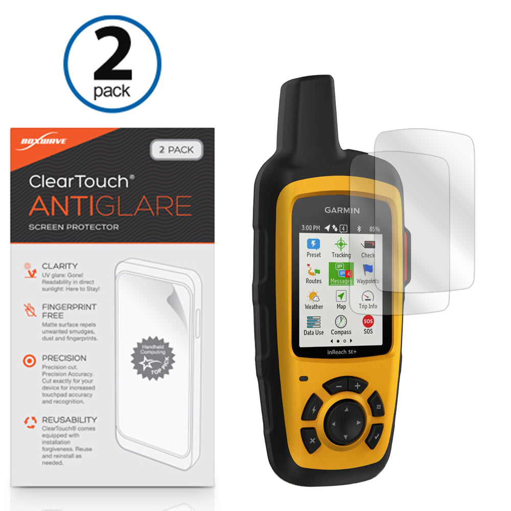 ClearTouch Anti-Glare (2-Pack) - Garmin inReach SE+ Screen Protector