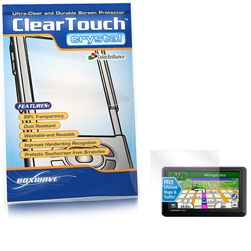 ClearTouch Crystal - Garmin Nuvi 1490LMT Screen Protector