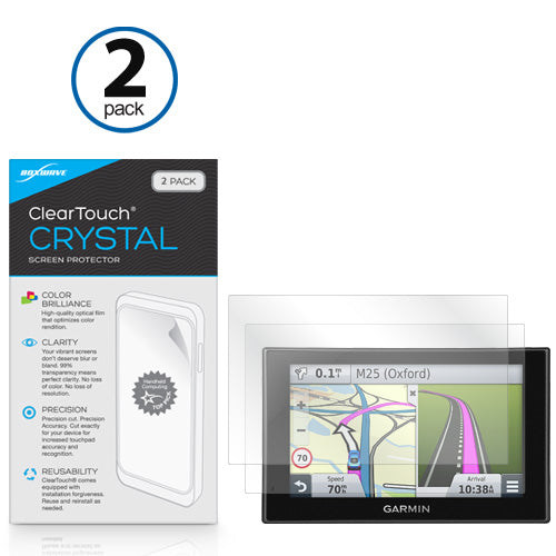 ClearTouch Crystal (2-Pack) - Garmin Nuvi 2559LMT Screen Protector