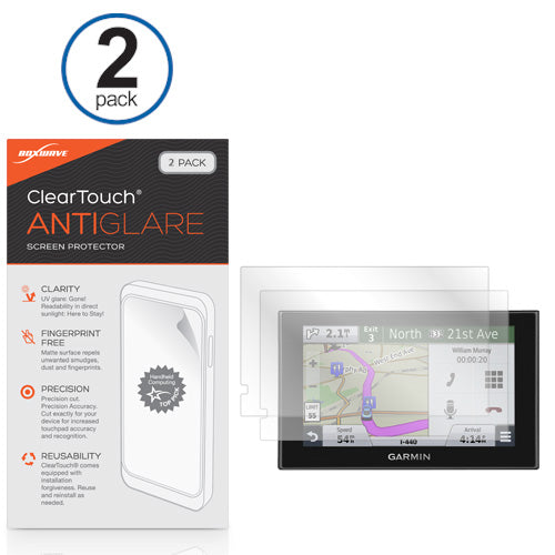 ClearTouch Anti-Glare (2-Pack) - Garmin Nuvi 2589 Screen Protector