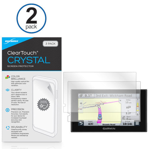 ClearTouch Crystal (2-Pack) - Garmin Nuvi 2689 Screen Protector
