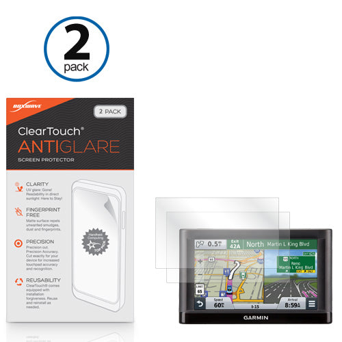 ClearTouch Anti-Glare (2-Pack) - Garmin Nuvi 56LM Screen Protector