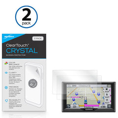 ClearTouch Crystal (2-Pack) - Garmin Nuvi 67LMT Screen Protector
