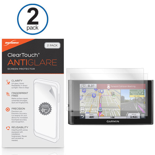 ClearTouch Anti-Glare (2-Pack) - Garmin NuviCam Screen Protector