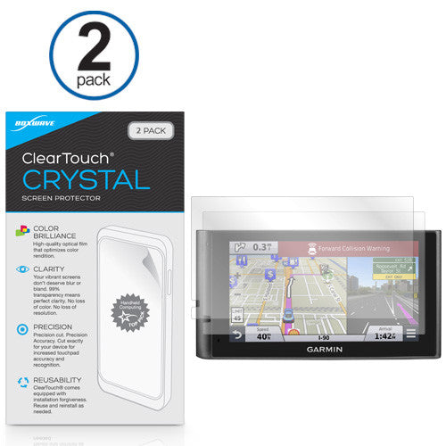 ClearTouch Crystal (2-Pack) - Garmin NuviCam Screen Protector