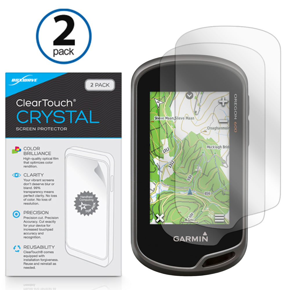 ClearTouch Crystal (2-Pack) - Garmin Oregon 600 Screen Protector