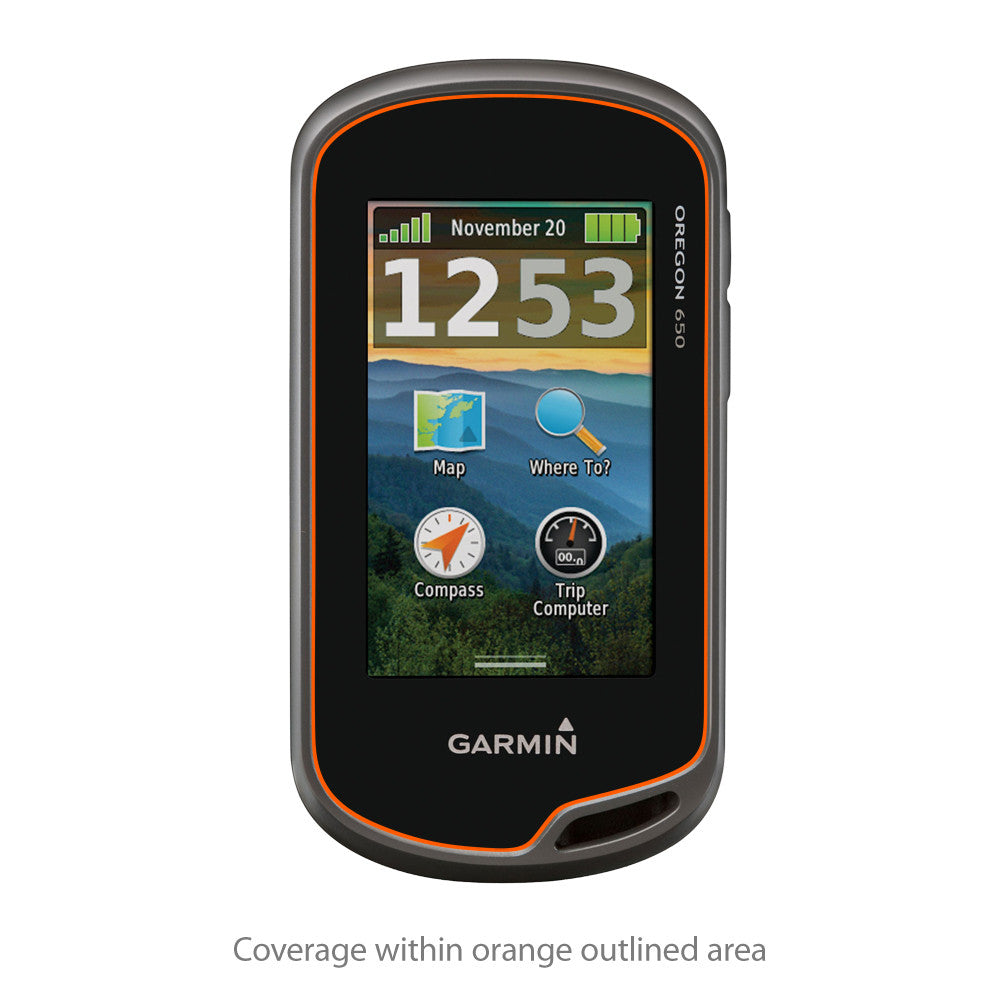 ClearTouch Crystal (2-Pack) - Garmin Oregon 650 Screen Protector
