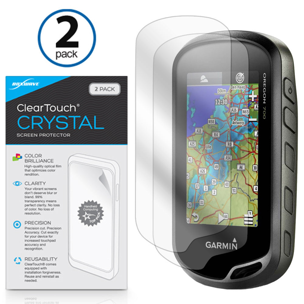 ClearTouch Crystal (2-Pack) - Garmin Oregon 700 Screen Protector