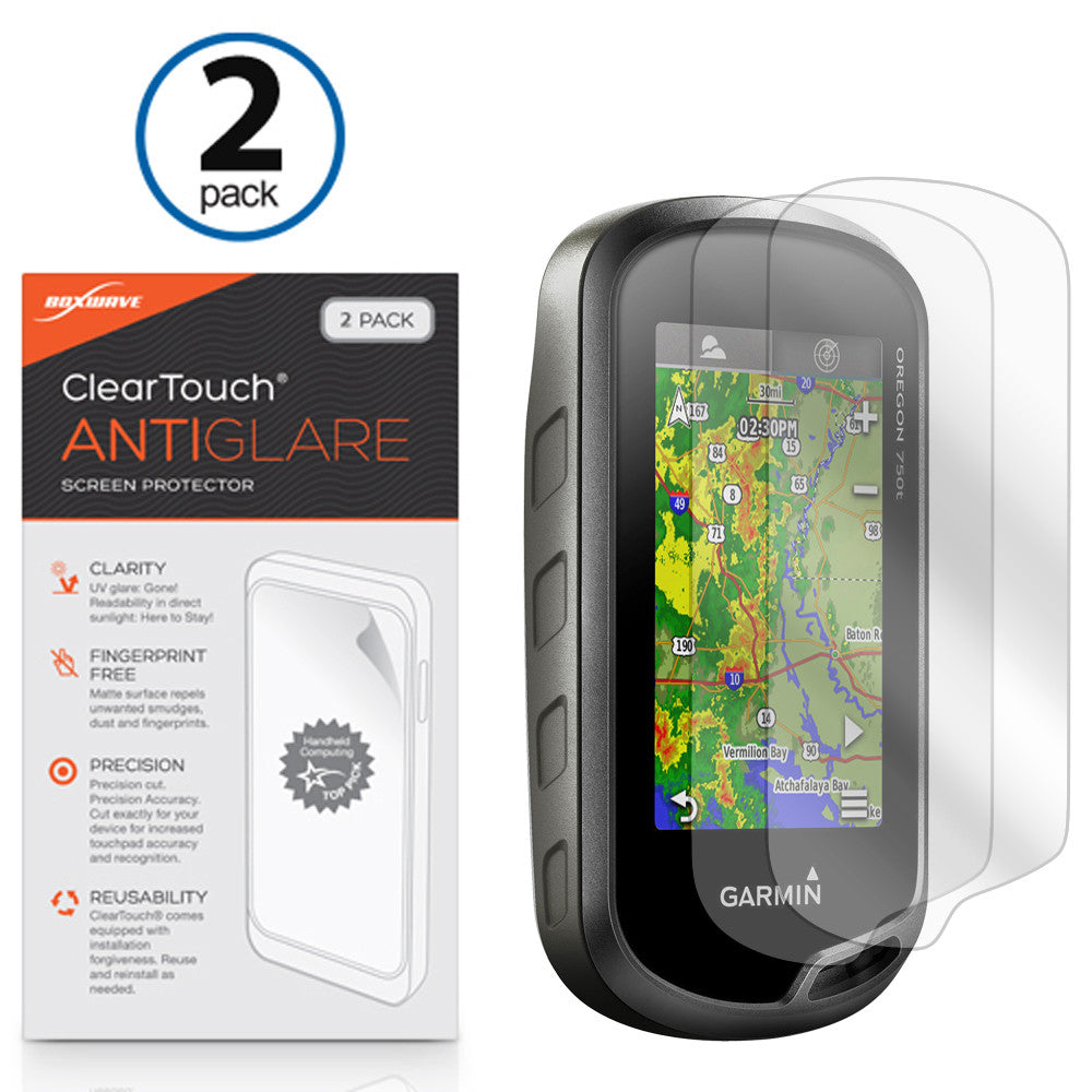 ClearTouch Anti-Glare (2-Pack) - Garmin Oregon 750t Screen Protector