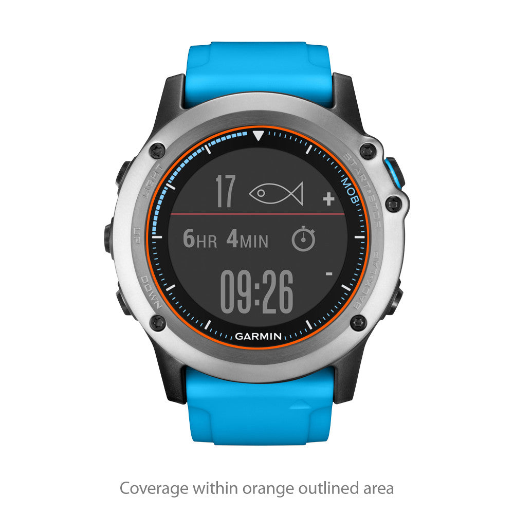 ClearTouch Crystal (2-Pack) - Garmin Quatix 3 Screen Protector