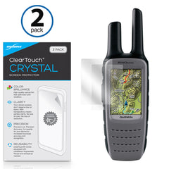 ClearTouch Crystal (2-Pack) - Garmin Rino 655t Screen Protector