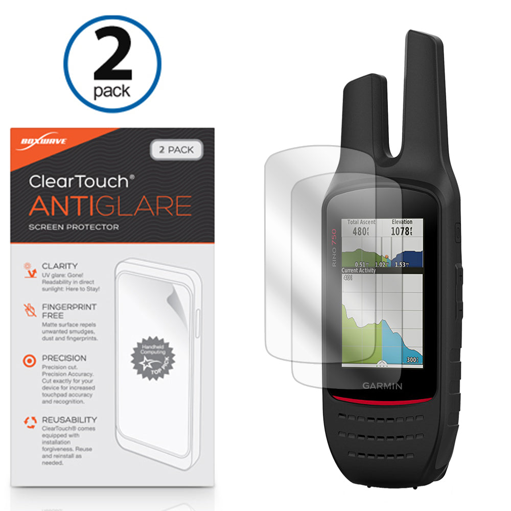 ClearTouch Anti-Glare (2-Pack) - Garmin Rino 750 Screen Protector