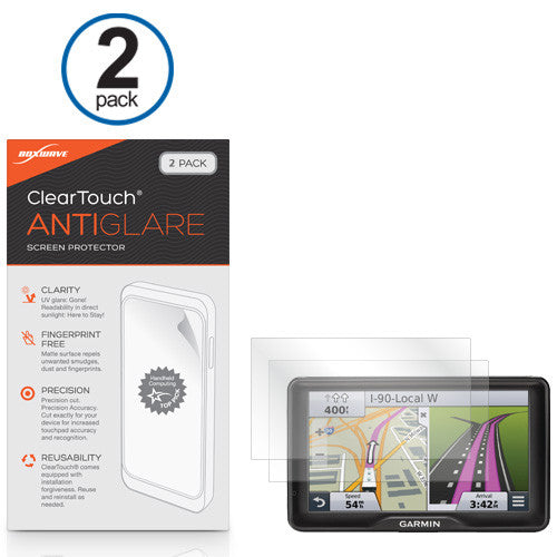 ClearTouch Anti-Glare (2-Pack) - Garmin RV 760LMT Screen Protector