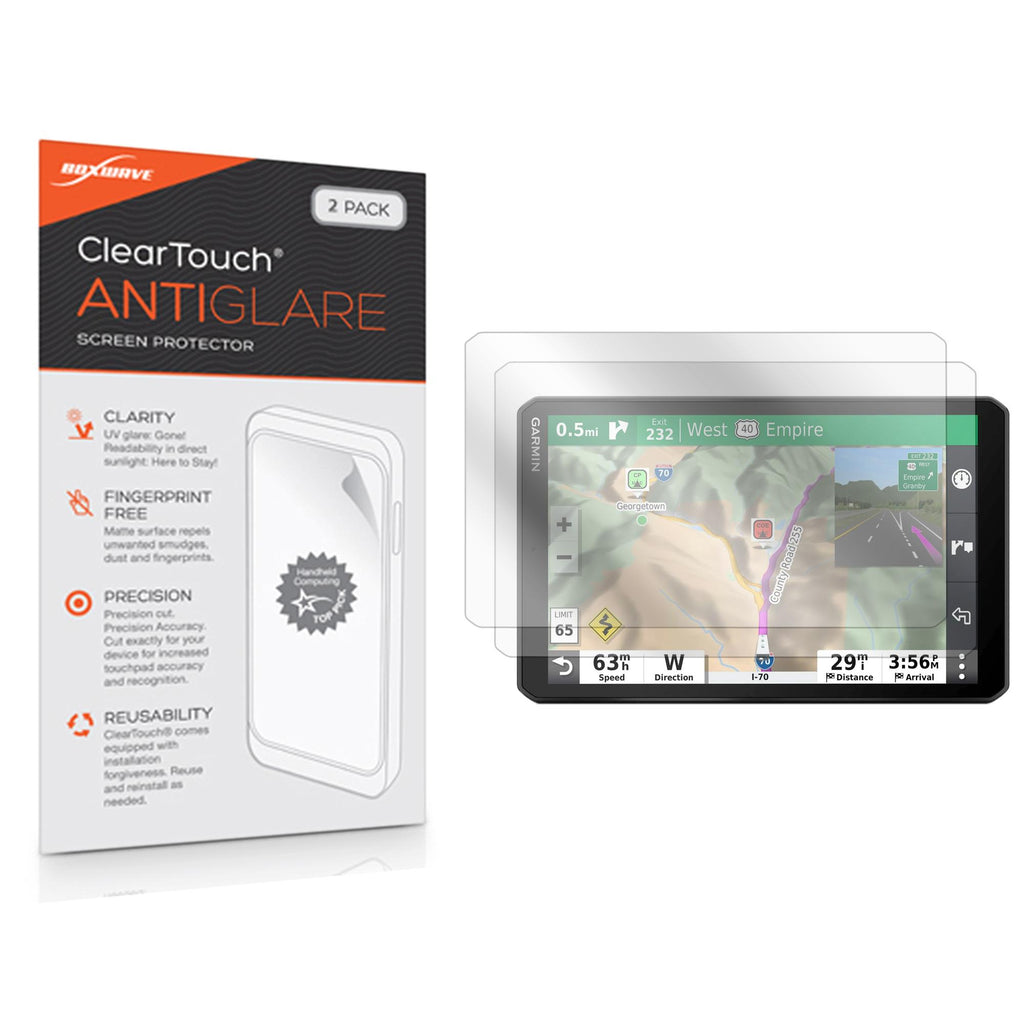 ClearTouch Anti-Glare (2-Pack) - Garmin RV 890 Screen Protector