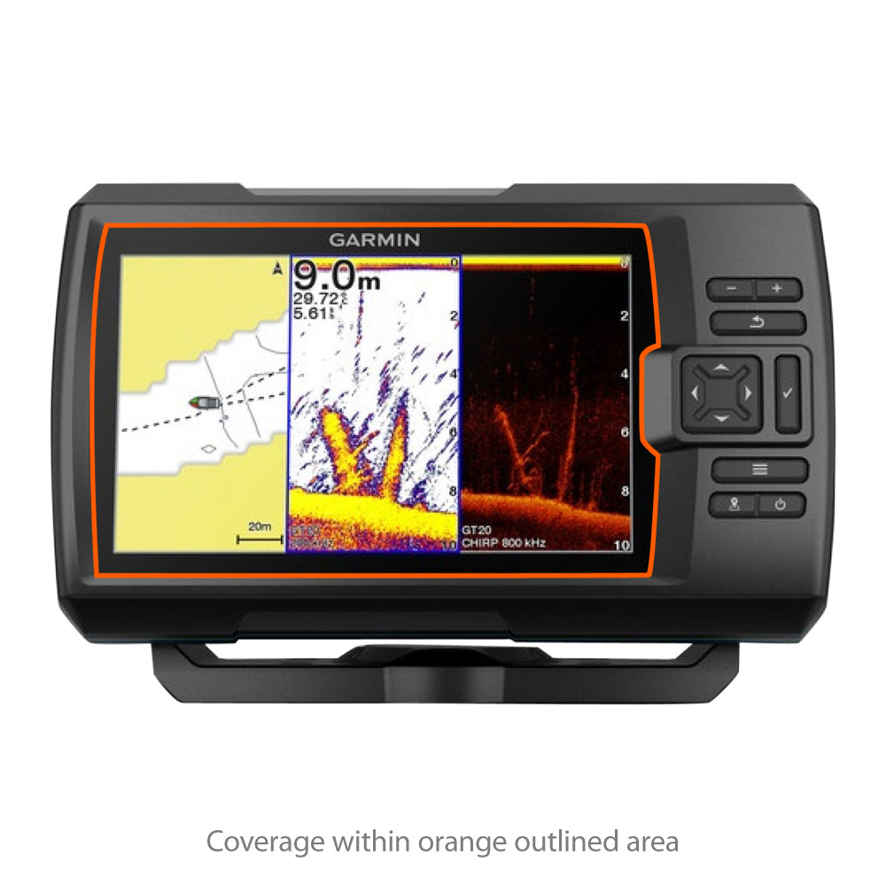ClearTouch Anti-Glare (2-Pack) - Garmin Striker Plus 7cv Screen Protector