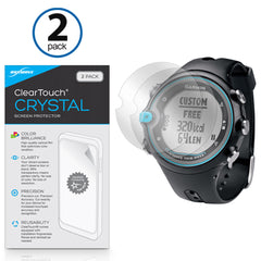ClearTouch Crystal (2-Pack) - Garmin Swim Screen Protector
