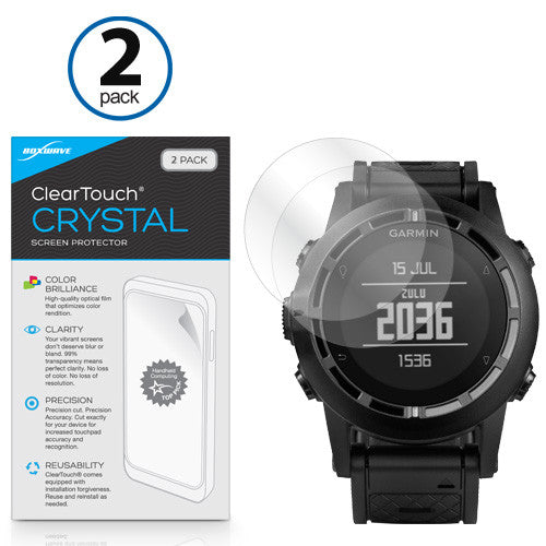 ClearTouch Crystal (2-Pack) - Garmin Tactix Screen Protector