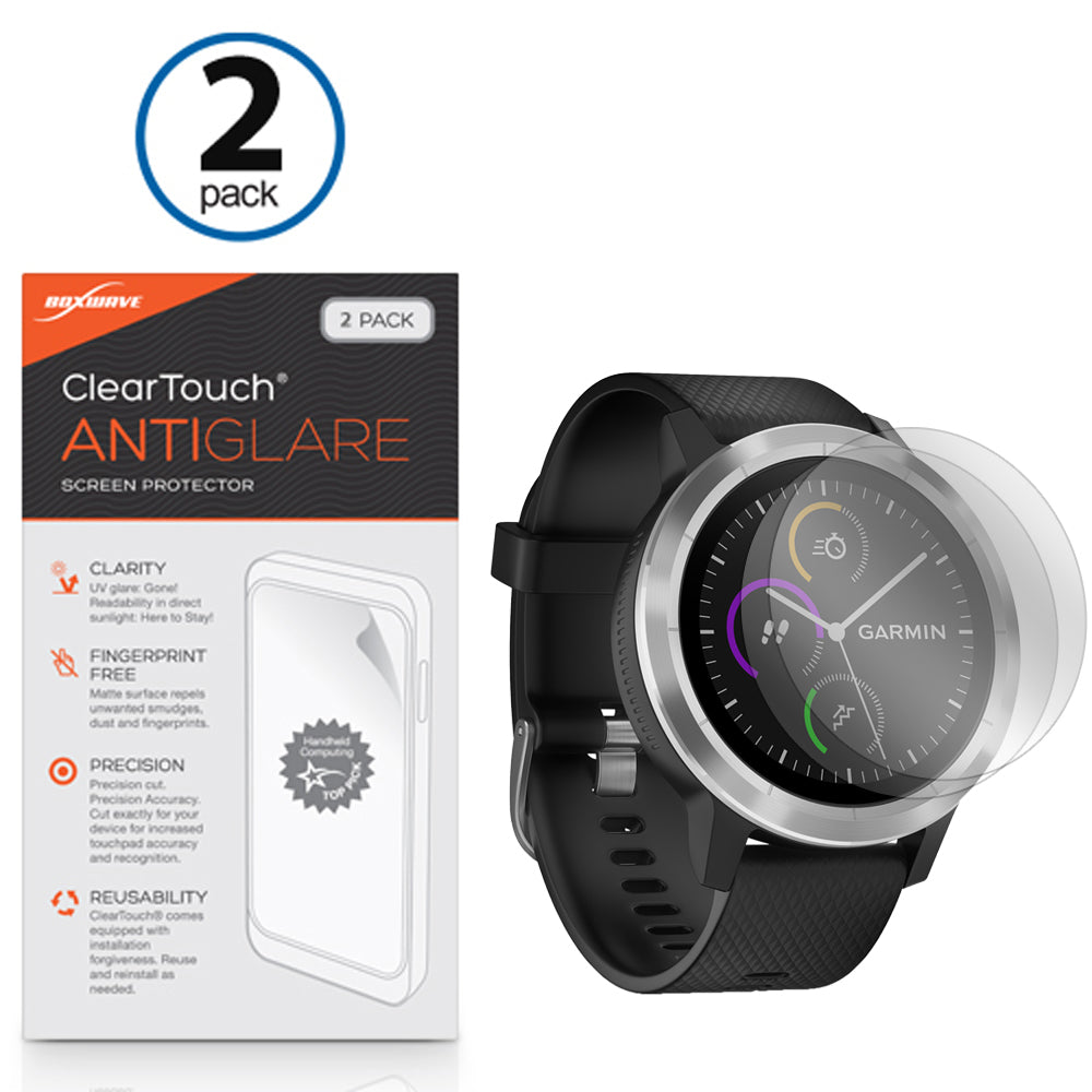 ClearTouch Anti-Glare (2-Pack) - Garmin Vivoactive 3 Screen Protector