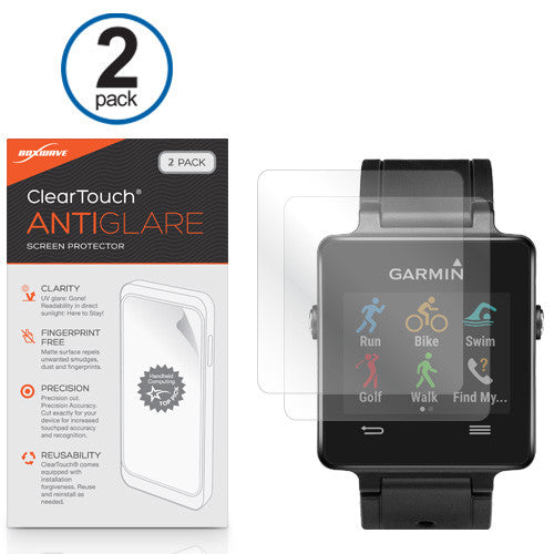 ClearTouch Anti-Glare (2-Pack) - Garmin Vivosmart HR Screen Protector