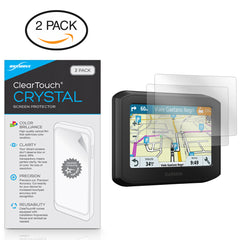 ClearTouch Crystal (2-Pack) - Garmin Zumo 396 LMT-S Screen Protector