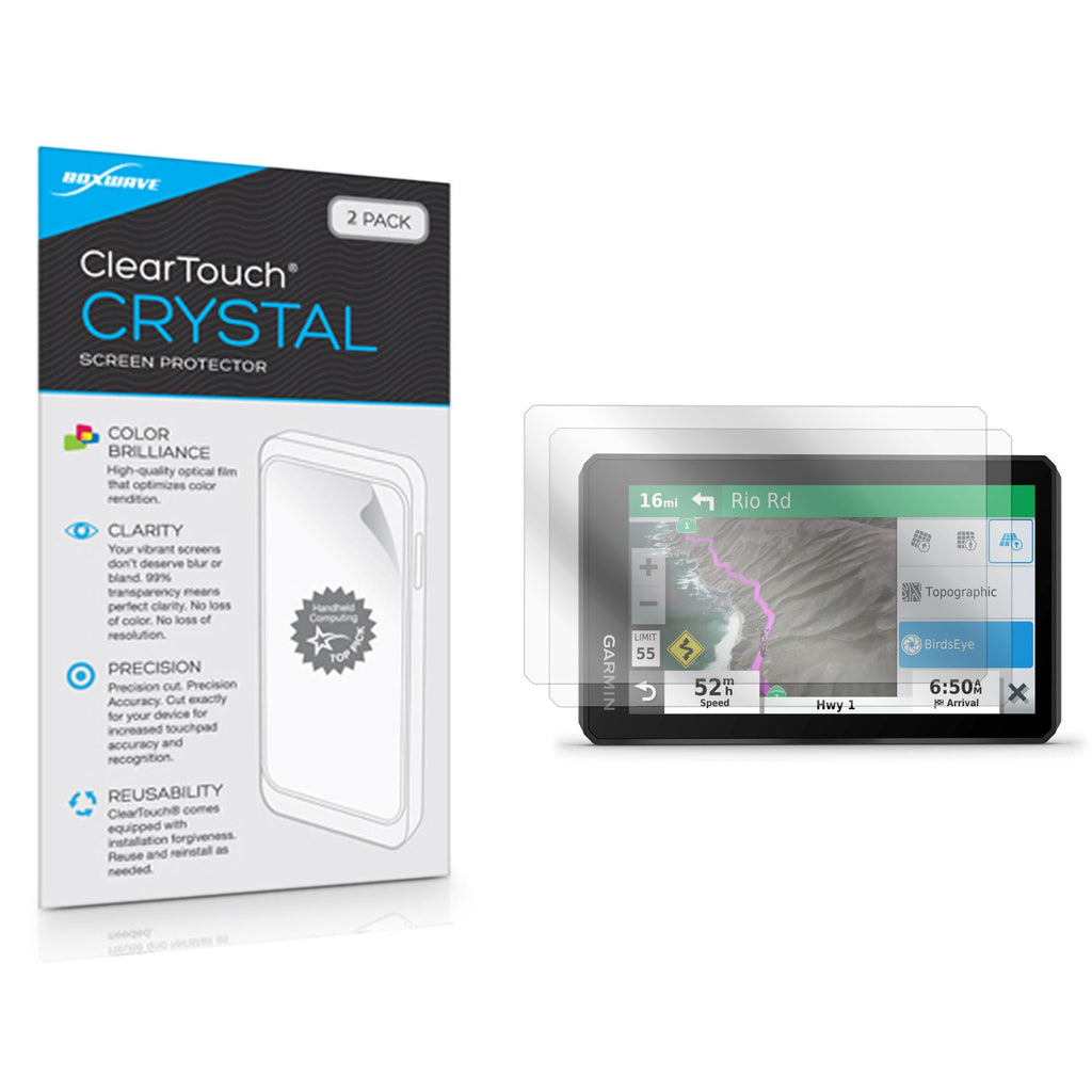 ClearTouch Crystal (2-Pack) - Garmin zumo XT Screen Protector