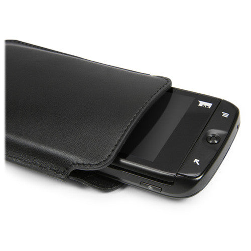 Genuine Leather Pouch - BlackBerry Curve 9360 Case