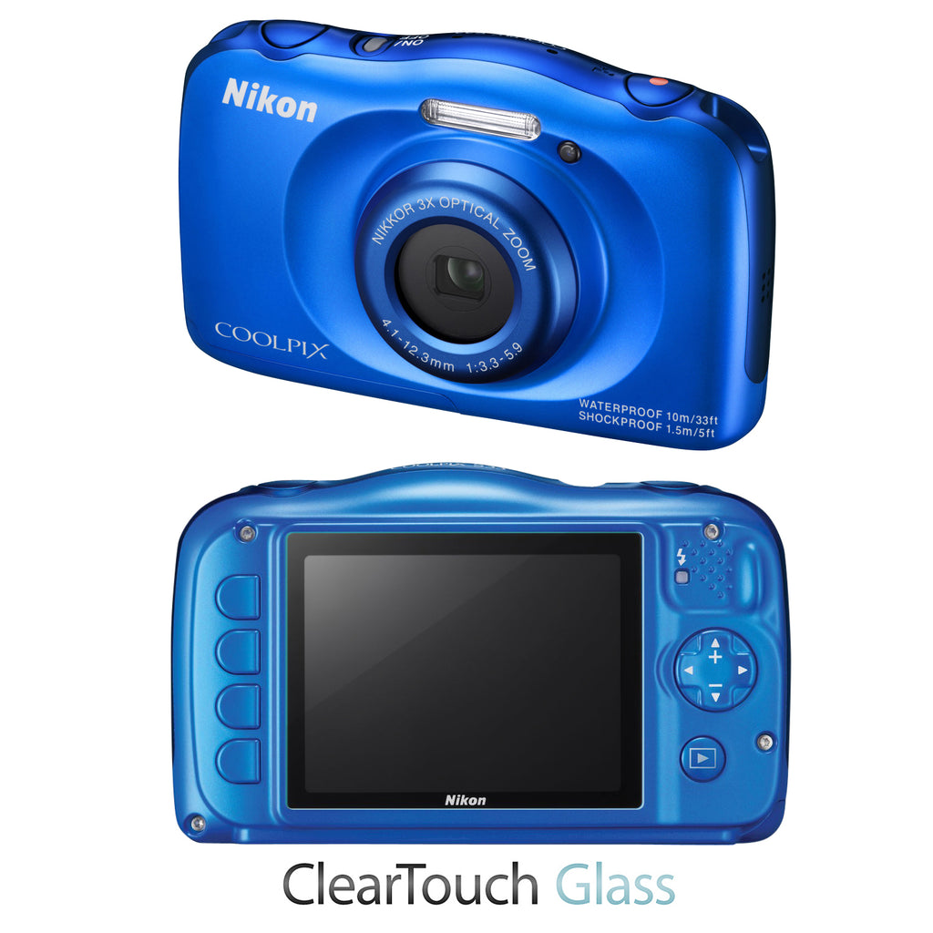 ClearTouch Glass - Nikon Coolpix S33 Screen Protector