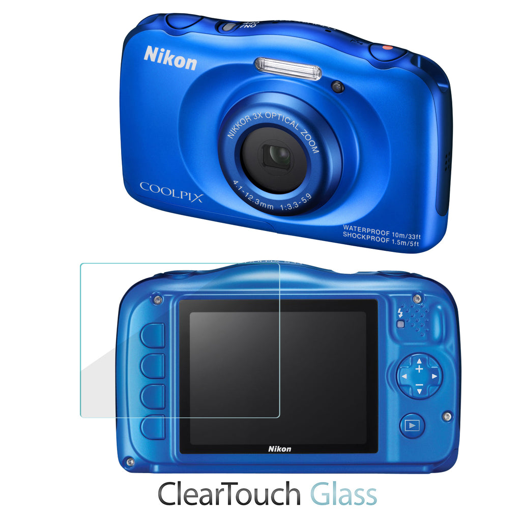 ClearTouch Glass - Nikon Coolpix S33 Screen Protector