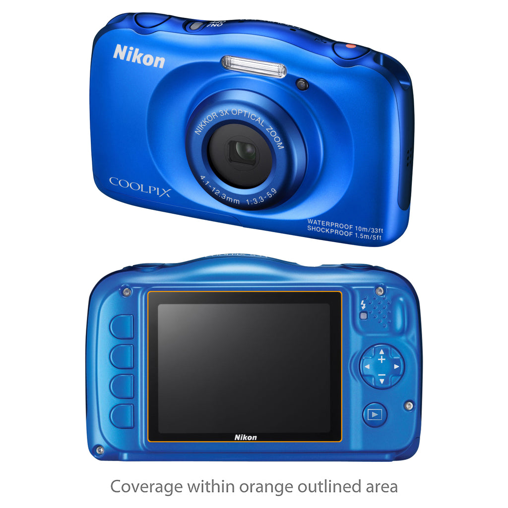 ClearTouch Glass - Nikon Coolpix S33 Screen Protector