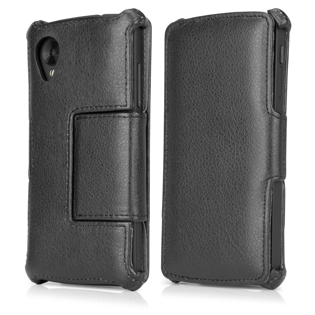 Leather Book Jacket - Google Nexus 5 Case
