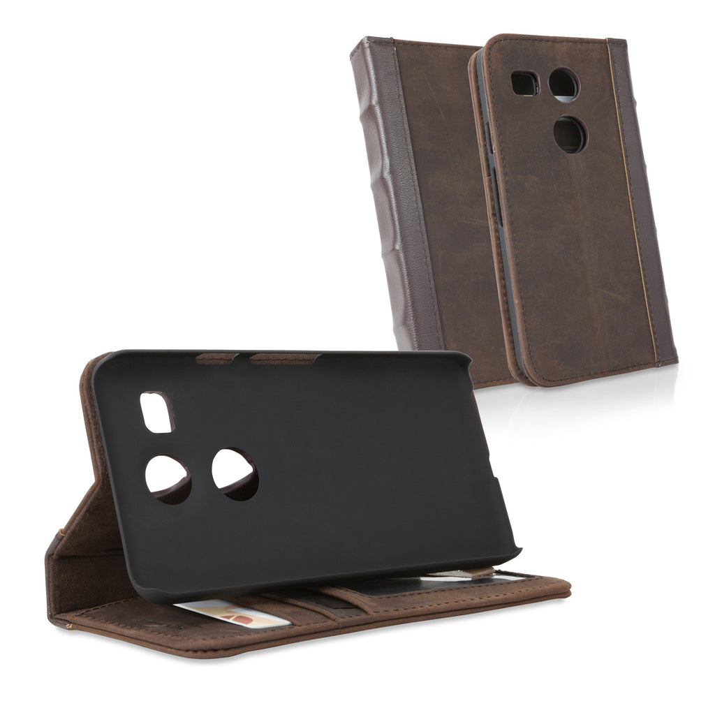 Classic Book Case - LG Google Nexus 5X Case