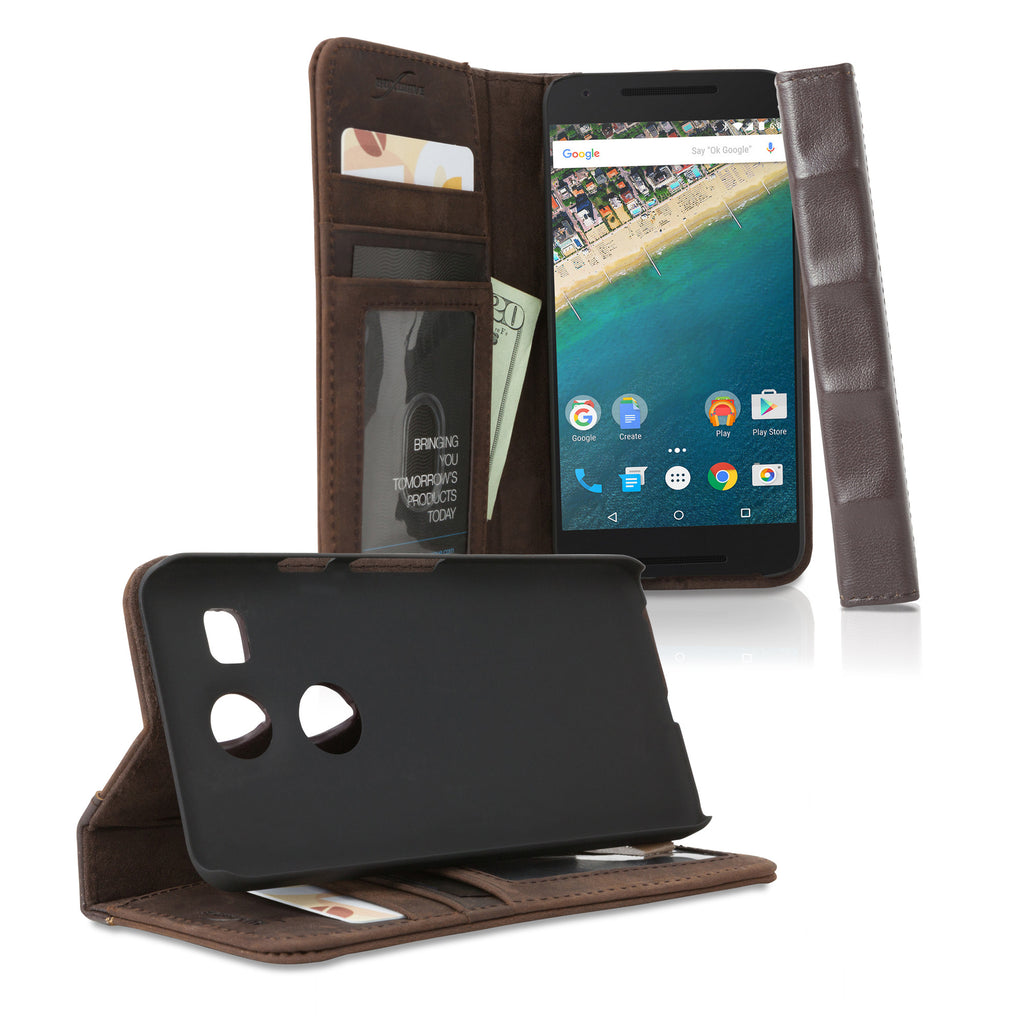 Classic Book Case - LG Google Nexus 5X Case