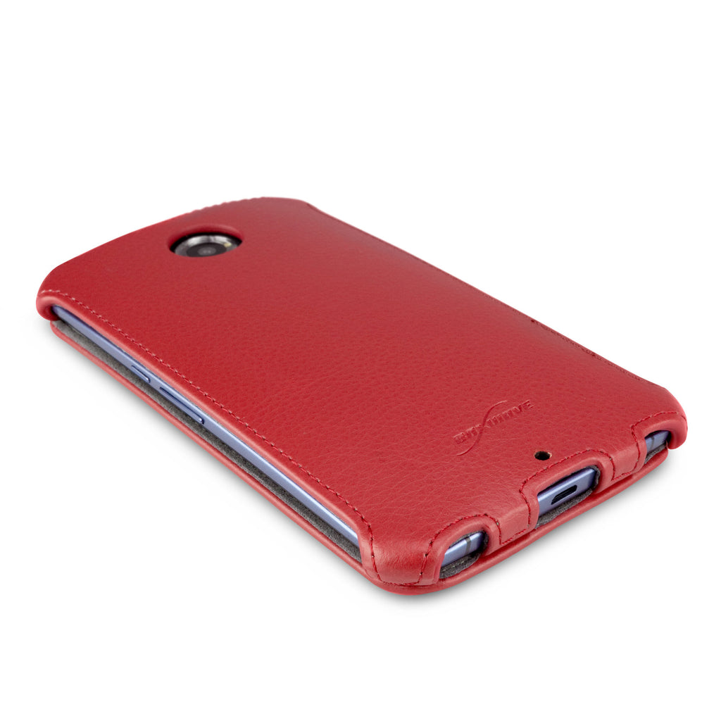 Leather Flip Case - Google Nexus 6 Case