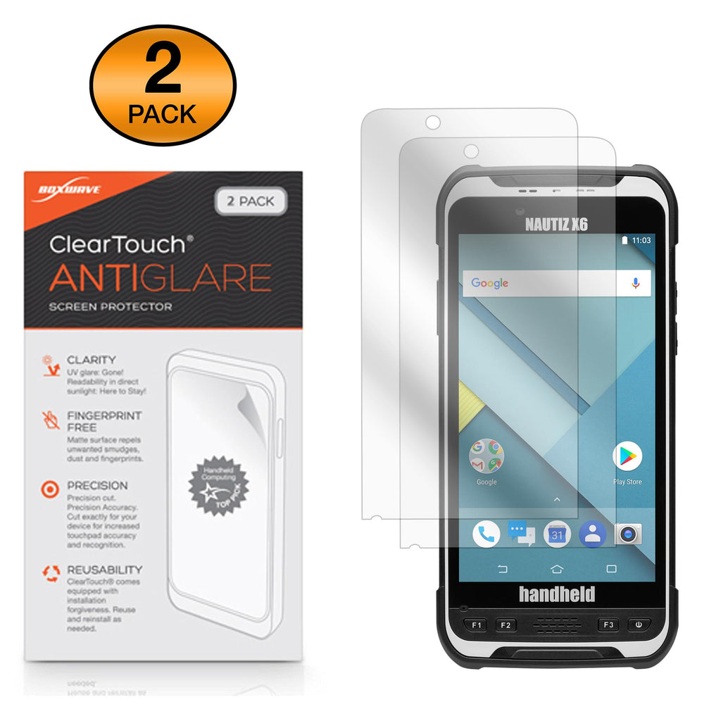 ClearTouch Anti-Glare (2-Pack) - Handheld Nautiz X6 Screen Protector