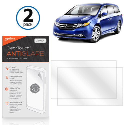ClearTouch Anti-Glare (2-Pack) - 2014 Honda Odyssey Elite Front Display Panel Screen Protector