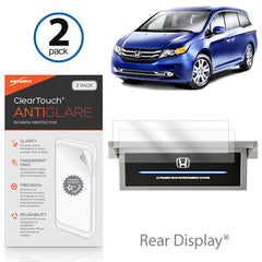 2014 Honda Odyssey Elite Rear Display Panel ClearTouch Anti-Glare (2-Pack)