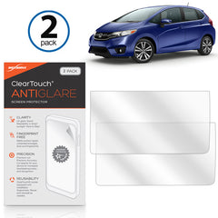 2015 Honda Fit EX Front Display Panel ClearTouch Anti-Glare (2-Pack)