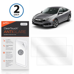 ClearTouch Anti-Glare (2-Pack) - 2016 Honda Civic LX (5") Screen Protector