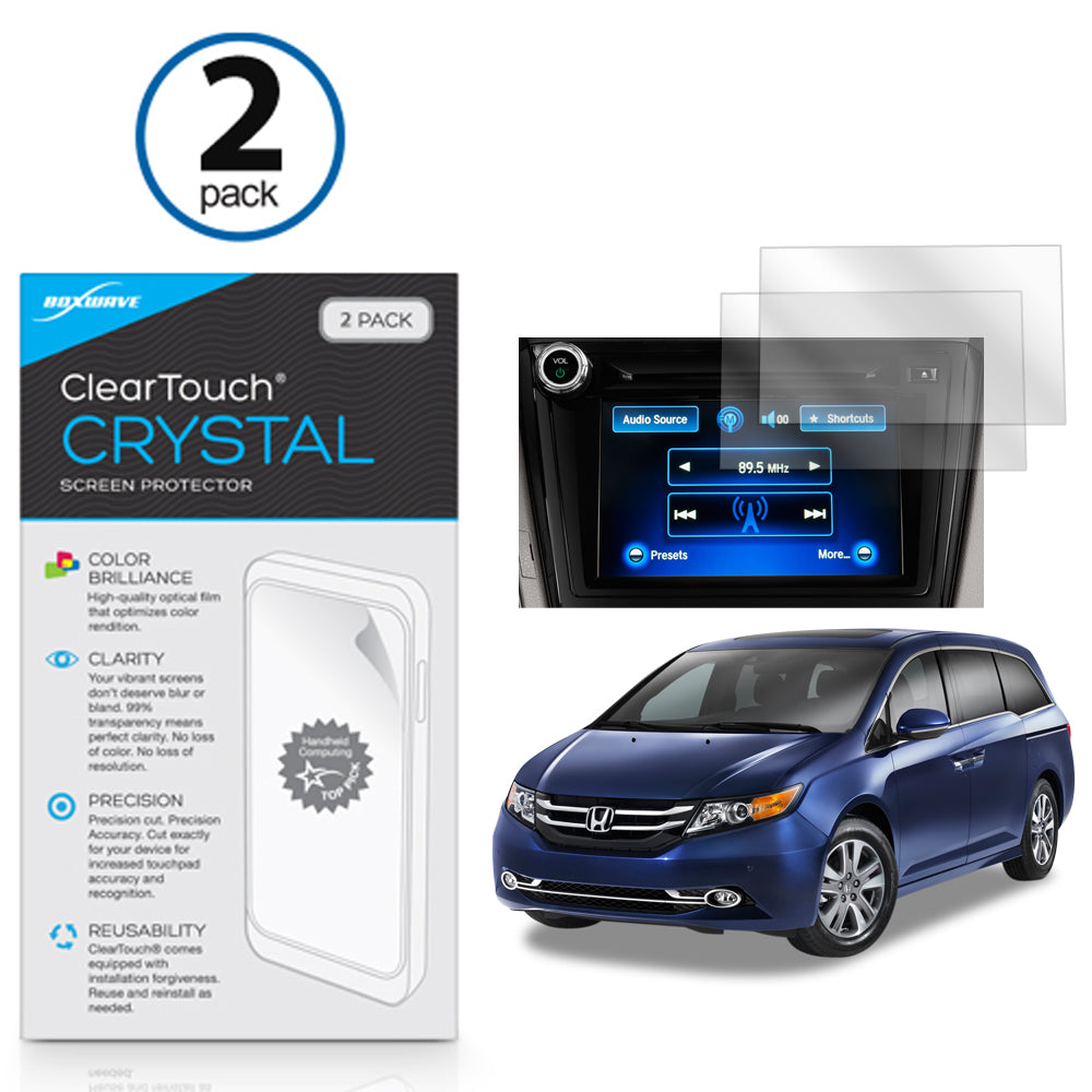 ClearTouch Crystal (2-Pack) - Honda 2016 Odyssey (8 in) Screen Protector