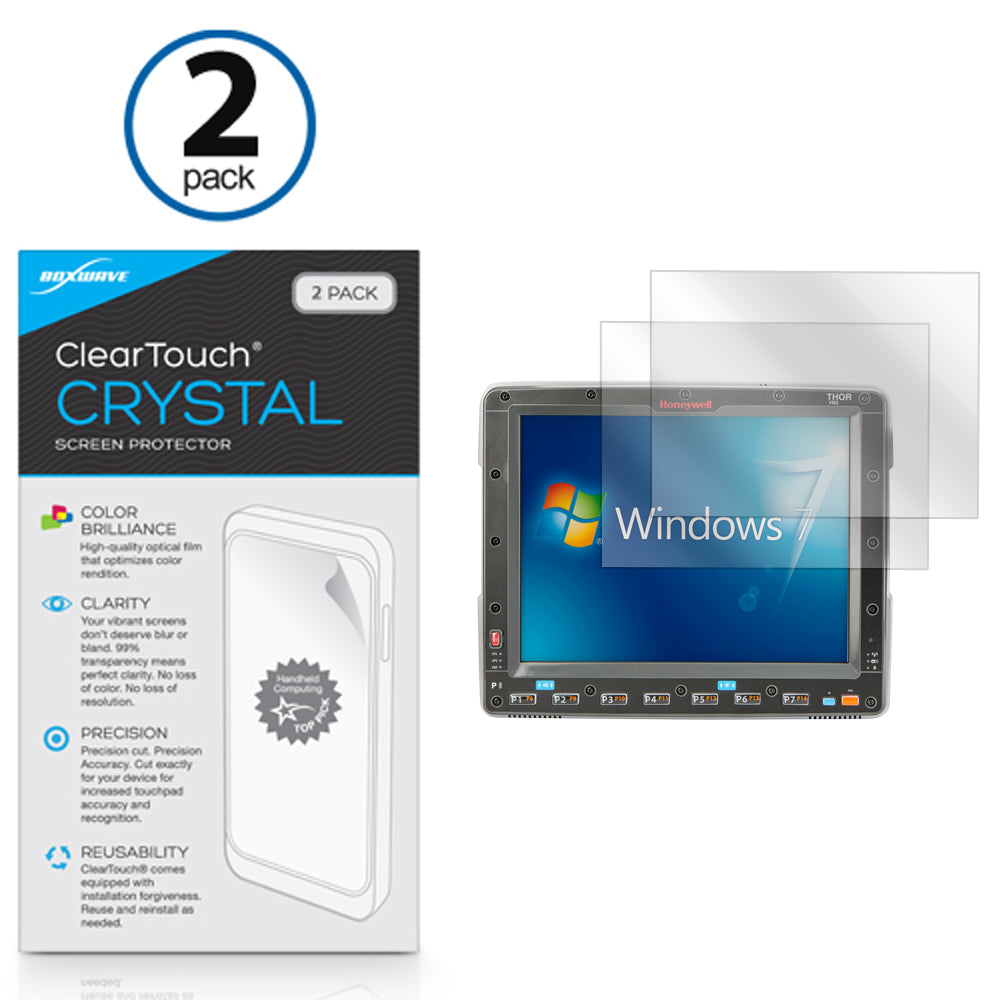 ClearTouch Crystal (2-Pack) - Honeywell Thor VM3 Screen Protector