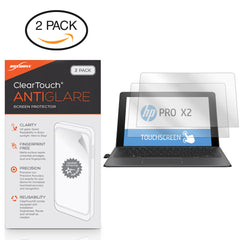 ClearTouch Anti-Glare (2-Pack) - HP Pro x2 612 G2 Tablet Screen Protector