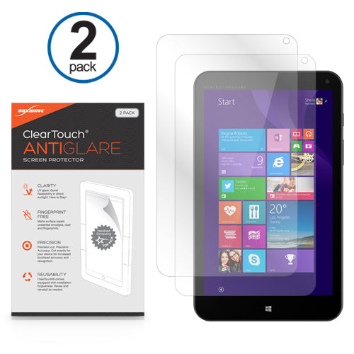 ClearTouch Anti-Glare (2-Pack) - HP Stream 8 Screen Protector