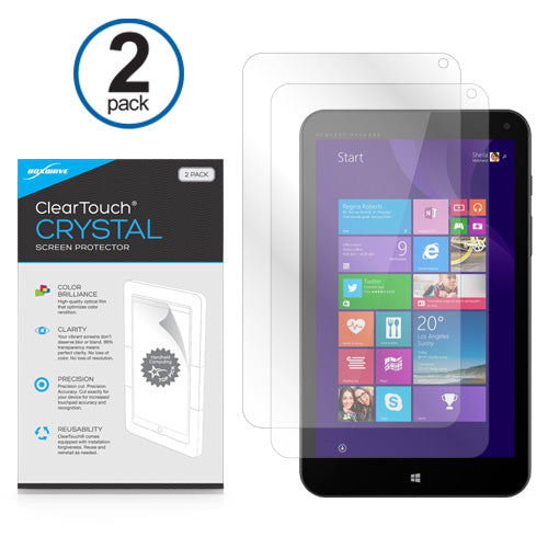 ClearTouch Crystal (2-Pack) - HP Stream 8 Screen Protector
