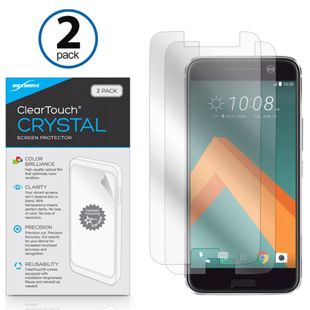 ClearTouch Crystal (2-Pack) - HTC 10 Screen Protector