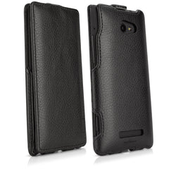 Nero Leather Flip Case - HTC 8X Case
